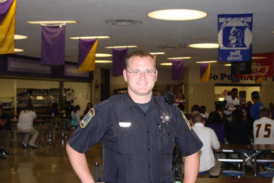 NEW S.R.O. -- New Central School Resource Officer Marcus Dotson, a native of Rhea County, has been named as the replacement of Officer Jim Naylor who was promoted during the summer. 
