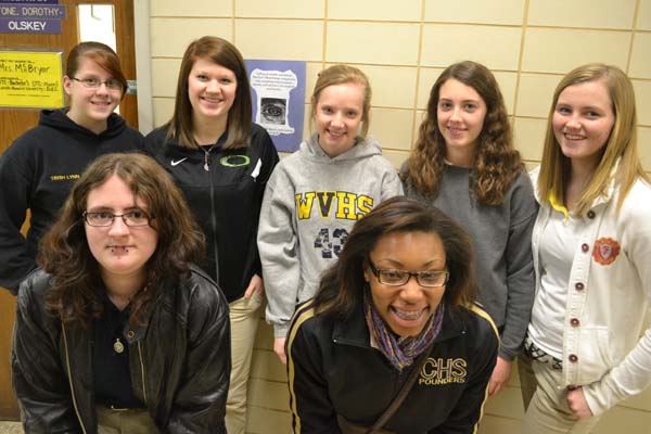 21 AND UP -- A few of Centrals seniors who scored a 21 or higher on the ACT