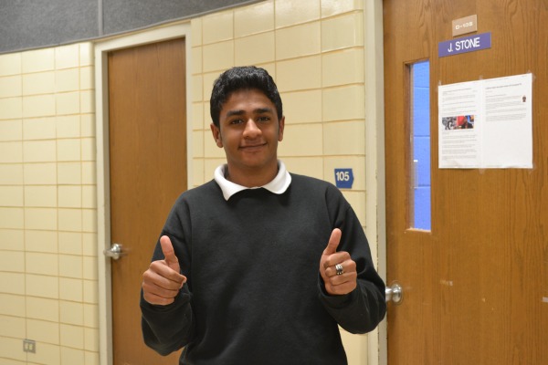 NEW LIFE -- Aseel BaSalem from Yeman is enjoying his time at Central High School 