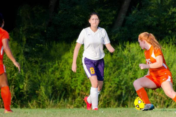 GIVE IT ALL YOU'VE GOT -- The Lady Pounders, including newcomer Nina Rodrigues, fought hard in games on Tuesday and Thursday.