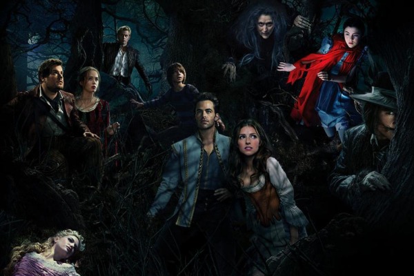 INTO THE WOODS -- Famous fairy tale characters and celebrities come together in one movie.