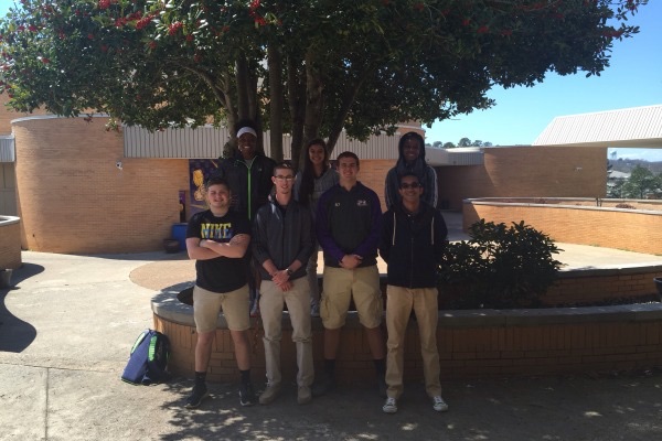 A FEW OF THE NOMINEES -- (From left to right) (Back row) Sandrea Sylman, Kelly Wnuk, and Judith Bell. (Front row) Dylan Neely, Scout Morgan, Brandon Lewis, and Timothy Hutchins.