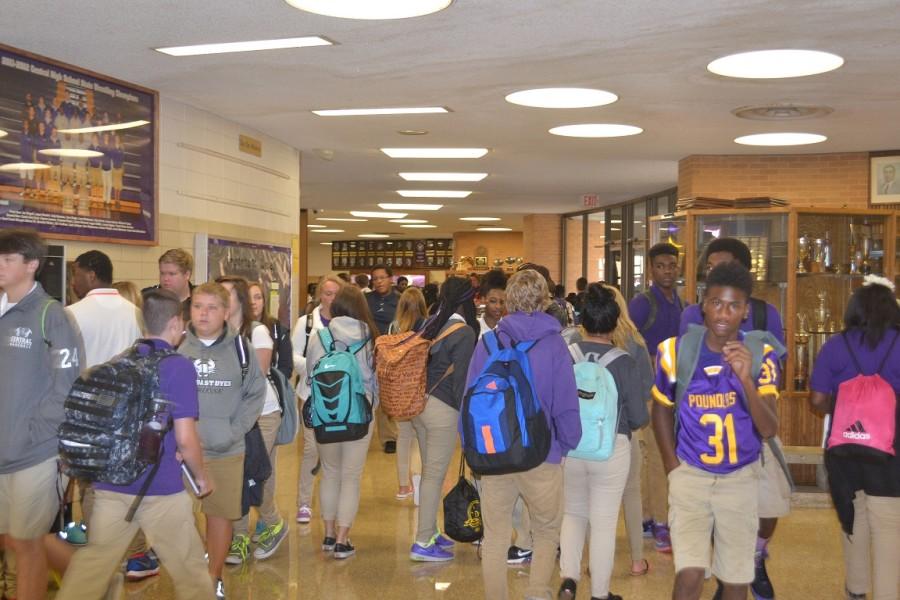 CLASS CHANGE -- So far, the students and faculty at Central High have had a smooth start to the 2015-16 school year.