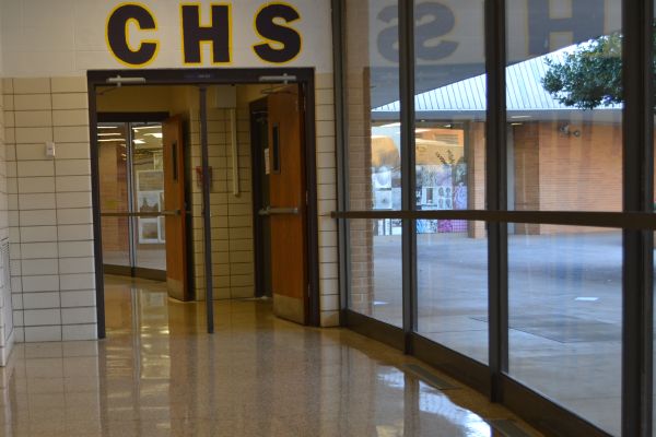 CENTRAL'S EMPTY HALLS ARE REACHING FOR MORE FUNDING -- While students are in class, these high school hallways are just begging for some much needed funding. 