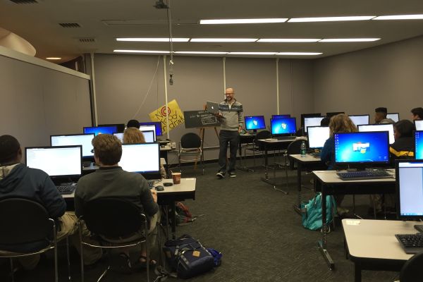 COLLEGE COURSES IN THE HALLS OF CENTRAL -- Several of Central's upperclassmen are taking college courses through the Dual Enrollment program at Chattanooga State.