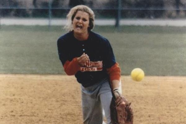 IVE GOT IT! IVE GOT IT! -- Central ALum, Heather Randolph, shows major enthusiasm in her pitch. 