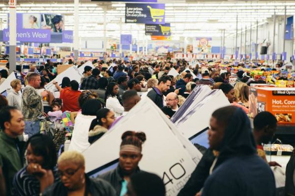 SALES, LINES, AND MADNESS -- The annual Black Friday sales started earlier this year, but customers still participated in the craziness.