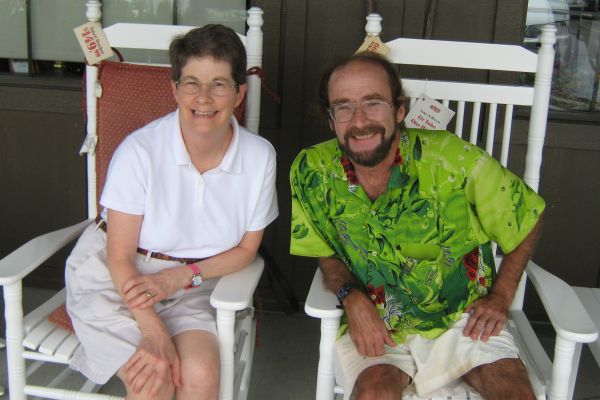 SIBLING VALEDICTORIANS -- Frances Wilson, along with her brother, Dr. Sandy Wilson, reminisce  on their time at Central High School 