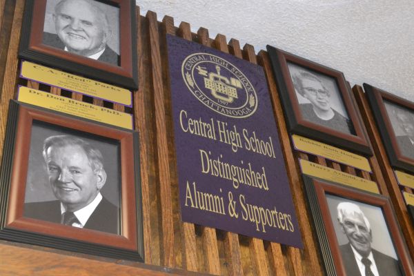 CENTRAL HIGH ALUMNI SHOWN THROUGH THE HALLS -- Central Alumni remains prevalent around students normal school day for their contributions to their school.