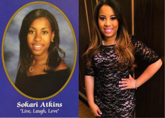 SOKARI ATKINS THE DIFFERENCES BETWEEN A HIGH SCHOOL GRADUATE AND A COLLEGE VETERAN-- Sokari Atkins, the daughter of the proud ninth grade Central guidance counselor, Karen Atikins, reminisces about high school and college life.