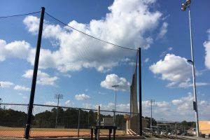 CENTRAL SOFTBALL PLAYERS WELCOME ADDITION OF LIGHTS -- The addition of lights on the softball field will benefit the entire school, not just the players!