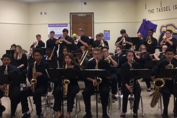 BUSY WEEK FOR CENTRALS CONCERT AND JAZZ BANDS - Students of the Jazz Band played quite the eccentric playlist at the jazz concert!