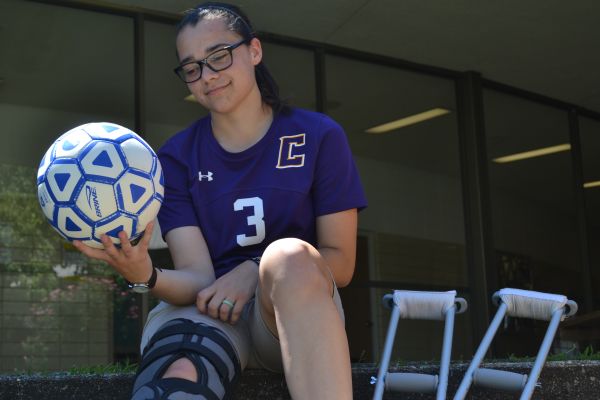 UNFORTUNATE START --  Collision on the soccer field leads to unlucky start of the year.