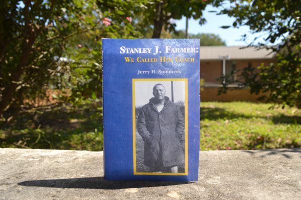 WE CALLED HIM COACH -- Pictured above is Jerry Summers new book on the life of Stan Farmer