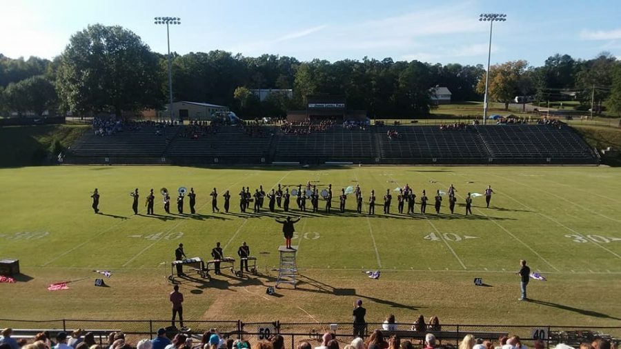 A FANTASMIC! WIN -- The Central Sound of Chattanooga performing their 2017-18 show Fantasmic! at A Bradley Classic Competition.