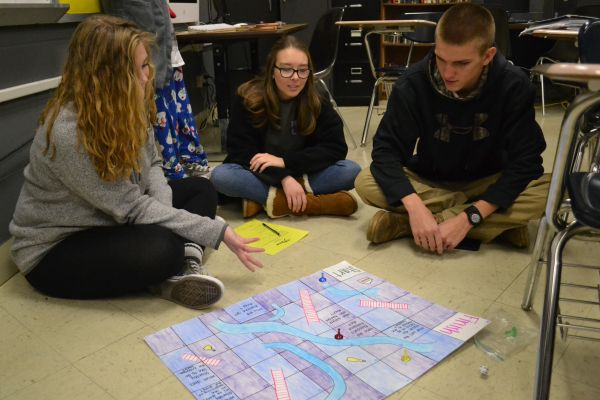 BOARD GAME PROJECT -- Mr. Greg Cantrells Honors English 11 students created board games based on the short story by Tennessee Williams, A Streetcar Named Desire.