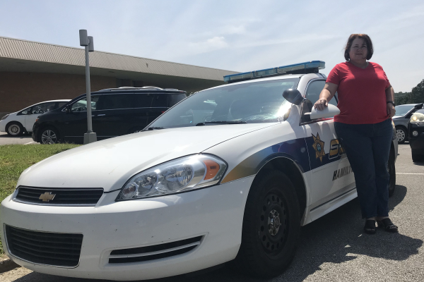 CENTRALS GIFTED TEACHER, DANIELLE HOOPER, JOINS A TENNESSEE OFFICER ON A POLICE RIDE-ALONG -- Danielle Hooper recently  joined an officer on a police ride-along where she experienced their daily tasks.