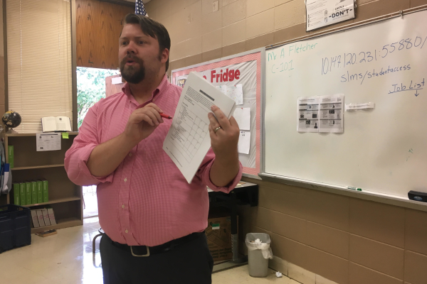 Teacher Spotlight: Central High Students Welcome New English Teacher, Adam Fletcher