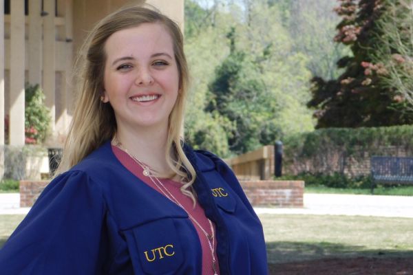 ALUMNI SPOTLIGHT: SHELBY GLOVER MOVES FROM CENTRAL HIGH SCHOOL TO CITY HALL -- Shelby Glover during her senior year at University of Tennessee at Chattanooga 