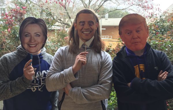 POLITICS HAVE BECOME EVEN MORE POLARIZED -- (Left to Right) Hillary Clinton, Barack Obama, and Donald Trump, have served as great leaders of the United States, yet sides fail to agree with the other.