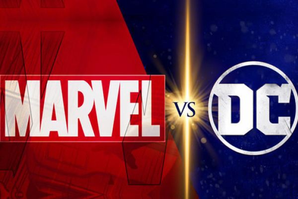 MARVEL AND DC BATTLE FOR THE BOX OFFICE  -- From comic books to movies, Marvel and DC have competed for the spotlight for years, and many fans debate on which company packs a better punch.