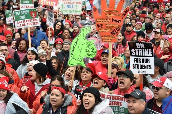 TEACHER STRIKES SHINE LIGHT ON THE EDUCATION SYSTEM IN THE U.S -- Teachers have taken a stand and have decided to strike  against the education system.