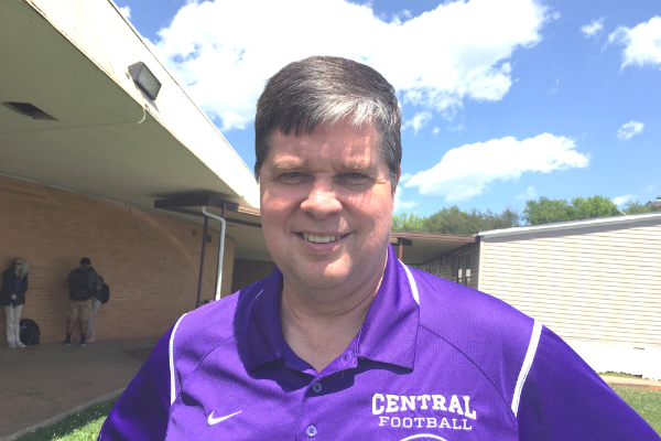 DR. LEE McDADE STEPS UP AS CENTRALS PRINCIPAL FOR THE REMAINDER OF THE SCHOOL YEAR -- Former district chief of operations, Lee McDade, takes over as Centrals principal for the remainder of the year.