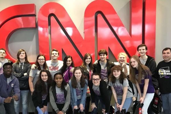 A SAPPY SENIOR GOODBYE-- Kaylee York looks back at the Central Digest trip to the CNN Center in Atlanta.