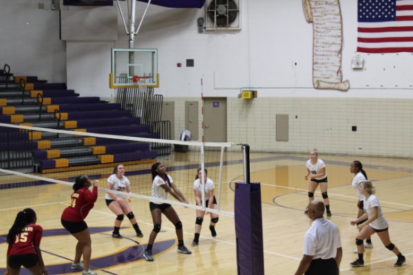 CENTRAL’S GIRLS VOLLEYBALL TEAM PREVAILS IN MATCHES AGAINST EAST RIDGE AND TYNER -- The girls volleyball team strives to perfect their technique, and prove their progress with recent victories against East Ridge and Tyner.