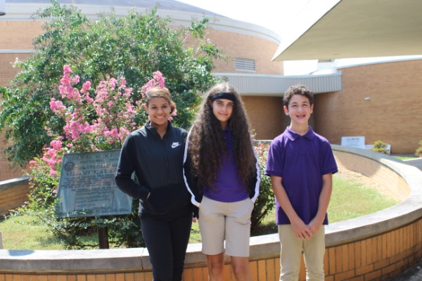 FRESHMEN CLASS OFFICERS ADVOCATE FOR A GREAT 2019-2020 SCHOOL YEAR - - President Makayla Billips, Vice President Raven Francois, and Secretary Carson Simms plan to work together to make their freshman year memorable. 