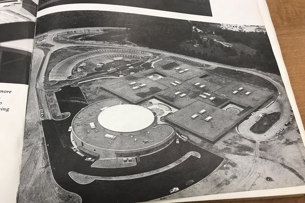 CENTRAL CELEBRATES 50 YEARS AT ITS HIGHWAY 58 LOCATION -- This is a photo of what Central High looked like right after it was built. It was included in the first Champion yearbook for the 1969-1970 school year.