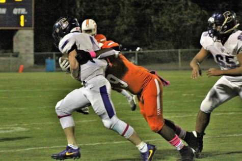 Central Pounders Face Off Against the Hixson Wildcats in the Final Night of Friday Night Lights
