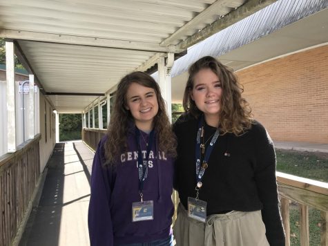 DARRINGTON BAKER AND JADYN SNAKENBERG-LEGGETT GAIN EXPERIENCE AS STUDENT TEACHERS AT CENTRAL -- Student teachers Darrington Baker and Jadyn Snakenberg are ready to start their new beginnings as future educators.