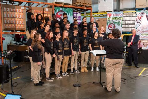 Central Voices ‘Share Their Christmas’ With a Food Drive and Musical Performances