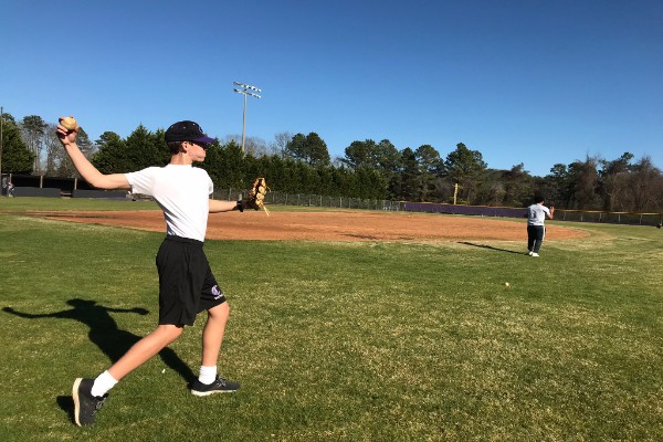 UNDERCLASSMEN CONCENTRATED BASEBALL TEAM IS OPTIMISTIC FOR NEW SEASON -- Head Coach Glenn Carter has high expectations for the performance of this year's baseball team.