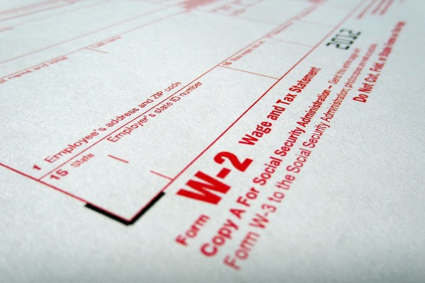 HOW TO GET YOUR TAX REFUND THIS SEASON -- Pictured above is a W2 form supplied by employers and necessary to file for a tax refund.