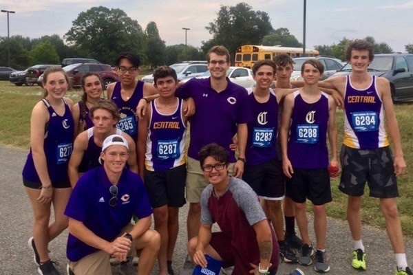 THE CENTRAL CROSS COUNTRY TEAM BEGINS 2020 SEASON -- Seen is Central's cross country team for the 2019 season.  