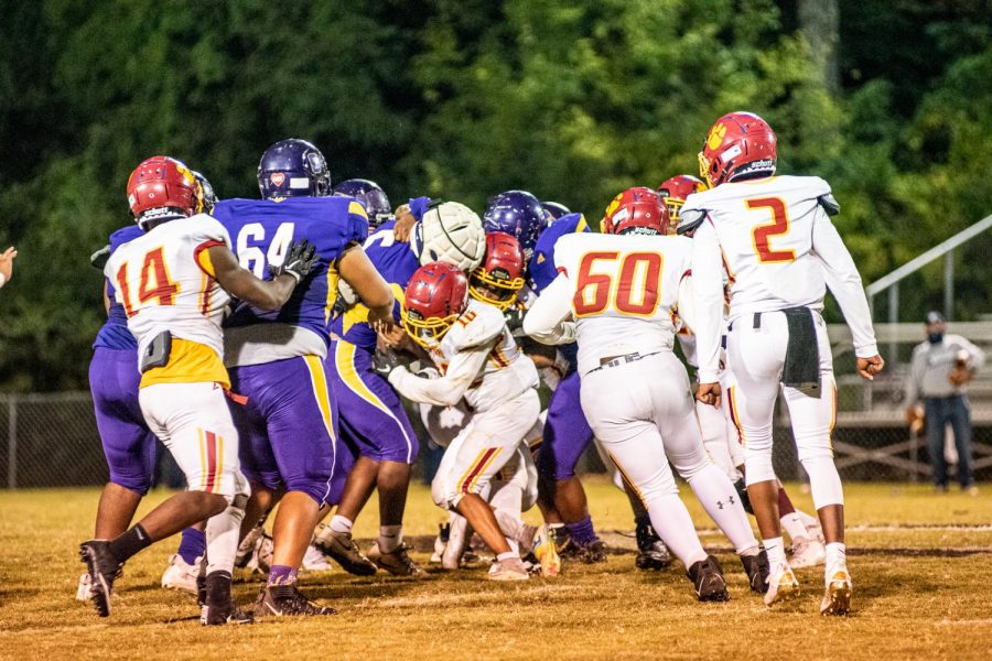 PHOTO GALLERY: HOMECOMING 2020 -- The Central Pounders face the Howard Tigers on Homecoming night. 
