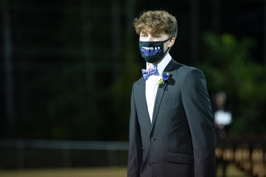 PHOTO GALLERY: HOMECOMING 2020 --Grayson Catlett is presented as a member of the 2020 Homecoming Court. 