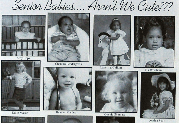CLASS OF 2021 BABY PICTURES -- The 2002 Champion contained a section for all of the seniors baby pictures.