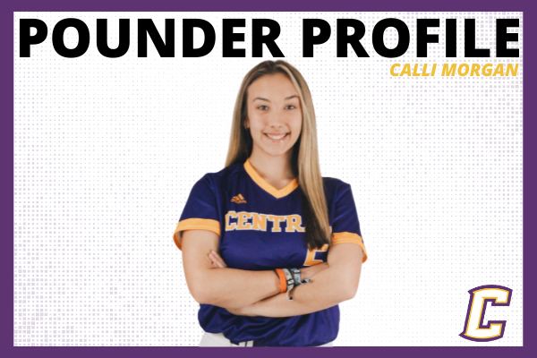 POUNDER PROFILE:  -- Calli Morgan is the starting shortstop for the Lady Pounders softball team. 