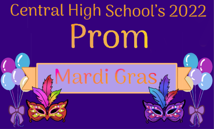 LIVELY MARDI GRAS PROM FOR CLASS OF 2022, 2023-- The theme of this year's prom has been confirmed as Mardi Gras! Come celebrate with fellow classmates to finish this year strong.
