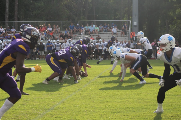 Football Team Starts Strong With a Win Against Campbell County