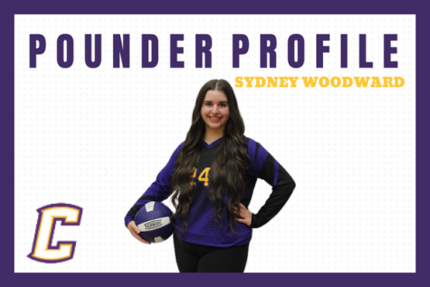 POUNDER PROFILE: VOLLEYBALL STANDOUT SYDNEY WOODWARD -- Senior volleyball player, Sydney Woodward