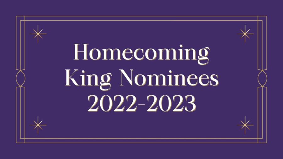 CENTRAL ANNOUNCES 2022-2023 HOMECOMING KING NOMINEES -- Candidates Erickson FriasCruz,  Seth Young, Tyson Dean, and Riley Hayden are announced. 