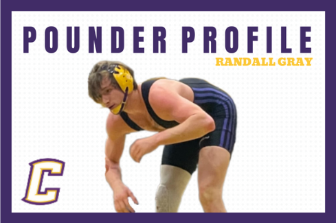 POUNDER PROFILE: WRESTLING STAR RANDALL GRAY -- Senior Wrestler, Randall Gray 